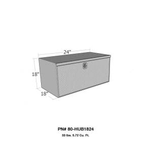 Westin - Westin/Brute HD Under Body 18in x 18in Drop Down Door - Aluminum - 80-HUB1824 - Image 3