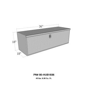 Westin - Westin/Brute HD Under Body 18in x 36in Drop Down Door - Aluminum - 80-HUB1836 - Image 3
