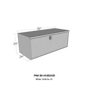 Westin - Westin/Brute HD Under Body 24in x 30in Drop Down Door - Aluminum - 80-HUB2430 - Image 3