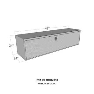 Westin - Westin/Brute HD Under Body 24in x 48in Drop Down Door - Aluminum - 80-HUB2448 - Image 2