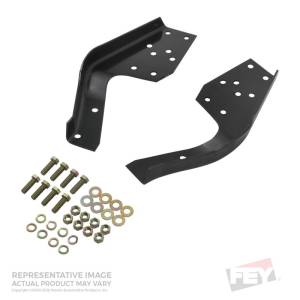 Westin - Westin/Fey 72-93 Fleet Side / 97-98 F-250/350HD (Exc. 250LD) Universal Bumper Mount Kit - Black - 92230 - Image 1