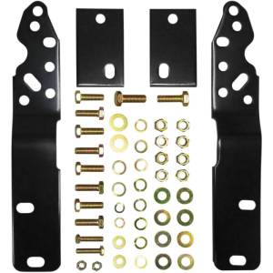 Westin - Westin/Fey 72-93 Fleet Side / 97-98 F-250/350HD (Exc. 250LD) Universal Bumper Mount Kit - Black - 92230 - Image 3