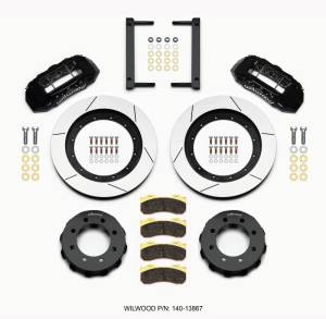 Wilwood - Wilwood TX6R Front Kit 16.00in Black 2005-2012 Ford F250/F350 4WD - 140-13867 - Image 1