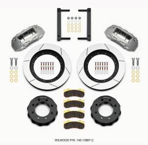 Wilwood TX6R Front Kit 16.00in Clear Ano 2005-2012 Ford F250/F350 4WD - 140-13867-C