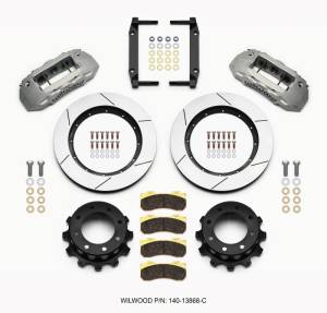 Wilwood - Wilwood TX6R Rear Kit 15.50in Clear Ano 2005-2012 Ford F250/F350 4WD - 140-13868-C - Image 1