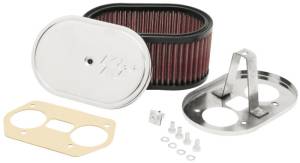 K&N Engineering - K&N Engineering Custom Oval Red Race Filter 7in L x 4-1/2in W 3-1/4in H - 56-1170 - Image 2