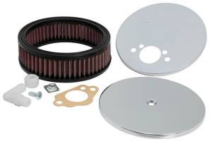 K&N Engineering - K&N Engineering Custom Round Racing Assembly Red 5.875in OD x1.313in ID x 1.813in Height - 56-1630 - Image 1