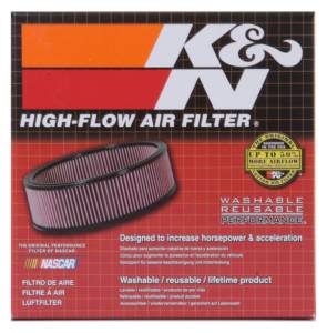 K&N Engineering - K&N Engineering Universal Custom Air Filter - Oval 1.375in Flange / 4.875in ID / 2.25in Overall Height - 56-9093 - Image 2