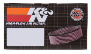 K&N Engineering - K&N Engineering Universal Custom Air Filter - Oval 1.375in Flange / 4.875in ID / 2.25in Overall Height - 56-9093 - Image 3