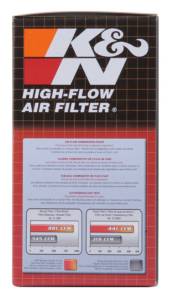 K&N Engineering - K&N Engineering Universal Custom Air Filter - Oval 1.375in Flange / 4.875in ID / 2.25in Overall Height - 56-9093 - Image 5