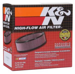K&N Engineering - K&N Engineering Universal Custom Air Filter - Oval 1.375in Flange / 4.875in ID / 2.25in Overall Height - 56-9093 - Image 6