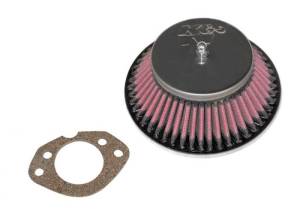 K&N Engineering - K&N Engineering Custom Racing Assembly - Round Tapered - Red 1.656in Neck Flange - 2.25in Over Height - 56-9327 - Image 1