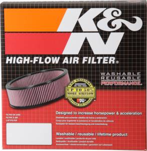 K&N Engineering - K&N Engineering 2-5/8in Flange 7in Diameter 3in Height Round Air Filter Assembly w/ Vent - 60-1030 - Image 2
