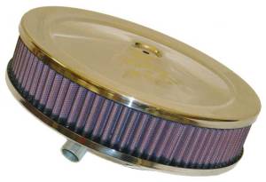 K&N Engineering - K&N Engineering Custom Oval Race Filter 5-1/8in FLG / 9in OD x 3-3/8in HW/VENT - 60-1110 - Image 1