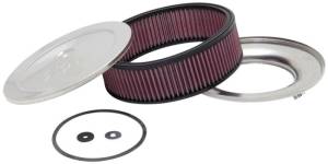K&N Engineering - K&N Engineering Custom Round Filter 5-1/8in FLG / 9in OD x 4-1/8in HW/VENT - 60-1120 - Image 1