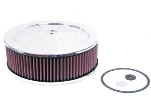 K&N Engineering - K&N Engineering Custom Round Filter 2-5/8in FLG / 11in Dia / 4-1/8in H w/VENT - 60-1140 - Image 2
