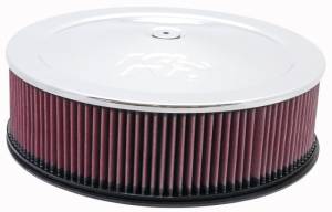 K&N Engineering - K&N Engineering Universal Custom Air Filter - Round 7-5/16in. Flange / 14in. OD / 12in. ID / 5.5in. Height - 60-1235 - Image 1