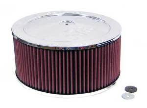 K&N Engineering - K&N Engineering Round Air Filter Assembly 7-5/16in Flange 11in Diameter 6in Height - 60-1240 - Image 1