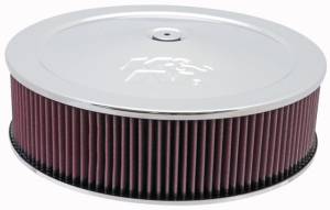 K&N Engineering - K&N Engineering Universal Custom Air Filter - Round 5.125in Flange / 14in OD / 5.125in ID / 5.625in Height - 60-1260 - Image 1
