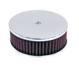 K&N Engineering - K&N Engineering Round Air Filter Assembly 3-1/16in Flange / 5-3/8in OD / 3in Height / 1in VS - 60-1340 - Image 1