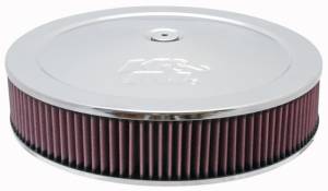 K&N Engineering - K&N Engineering Round Air Filter Assembly 12in ID / 3.063in Height / 5.125in Neck Flange / 7/8in Drop Base - 60-1430 - Image 1
