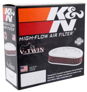K&N Engineering - K&N Engineering Universal Custom Air Filter - Oval - Red - 8.813 L x 6.188in W x 2.25in H - RT-3910 - Image 7