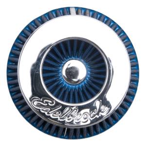 Edelbrock - Edelbrock Air Filter Pro-Flo Series Conical 3 7In Tall Blue/Chrome - 43613 - Image 5