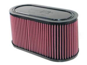 K&N Engineering Custom Air Filter Cotton Guaze 13 1/2in x 6 9/16in B / 13in x 6 1/6in T / 7in H - E-3033