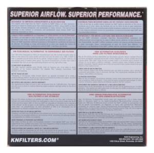 K&N Engineering - K&N Engineering Universal Round Air Filter 6-3/8in OD 5in ID 2-1/2in Height - E-3260 - Image 7