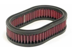 K&N Engineering - K&N Engineering Custom Filter Oval Length 6.125in I/S /7in O/S x Width 3.625in I/S/ 4.5in O/S x Height 1.75in - E-3321 - Image 1