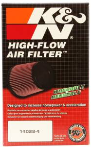 K&N Engineering - K&N Engineering Oval Air Filter - 8-7/8in L 5-1/4in W 2in H - E-3442 - Image 6