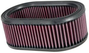 K&N Engineering - K&N Engineering Oval Air Filter - 8-7/8in L 5-1/4in W 3-1/4in H - E-3461 - Image 1