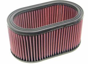 K&N Engineering - K&N Engineering Oval Drop In Air Filter - 8.785in x 5.25in / 4.5in H - E-3471 - Image 1