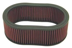 K&N Engineering - K&N Engineering Universal Custom Air Filter - Oval Shape 11.5in Outer Length / 8.125in Outer Width / 4in Height - E-3504 - Image 1