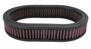 K&N Engineering - K&N Engineering Custom Air Filter - Oval - 11.5in O/S L x 8.125in O/S W x 2in H - E-3505 - Image 1