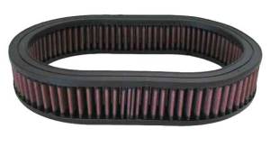 K&N Engineering - K&N Engineering Custom Air Filter - Oval - 11.5in O/S L x 8.125in O/S W x 2in H - E-3505 - Image 2