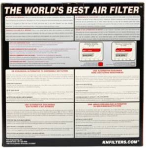 K&N Engineering - K&N Engineering Custom Air Filter - Oval - 11.5in O/S L x 8.125in O/S W x 2in H - E-3505 - Image 3