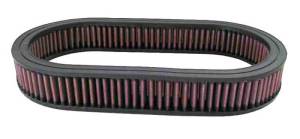 K&N Engineering - K&N Engineering Custom Oval Air Filter 7.75in OW X 14.625in OL x 2in H - E-3515 - Image 1