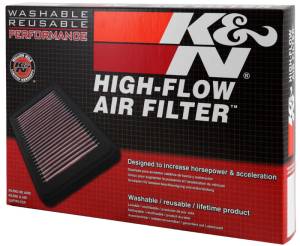 K&N Engineering - K&N Engineering Custom Oval Air Filter 7.75in OW X 14.625in OL x 2in H - E-3515 - Image 2