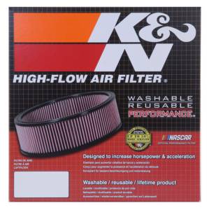 K&N Engineering - K&N Engineering Universal Oval Air Filter 12in Length x 5-1/4in Width x 3-1/4in Height - E-3671 - Image 3