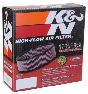 K&N Engineering - K&N Engineering Universal Oval Air Filter 12in Length x 5-1/4in Width x 3-1/4in Height - E-3671 - Image 6