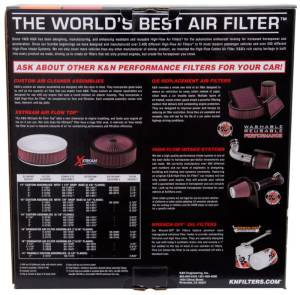 K&N Engineering - K&N Engineering Replacement Drop In Air Filter - 14in OD / 12in ID / 5in H w/Inner Wire - E-3760 - Image 2