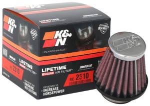 K&N Engineering - K&N Engineering Universal Round Tapered Chrome Filter 1.563in Flange ID x 3in Base OD x 2in Top OD x 3in H - RC-2310 - Image 13