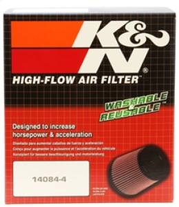K&N Engineering - K&N Engineering Universal Chrome Filter Round Tapered 3.156in Flange ID/4.938in Base OD/3.5in Top OD/4.344in H - RC-9160 - Image 3