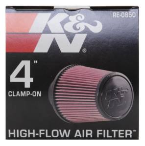 K&N Engineering - K&N Engineering Universal Air Filter (4in. Flange / 6in. Base OD / 4-5/8in. Top OD / 6in. Height) - RE-0850 - Image 11