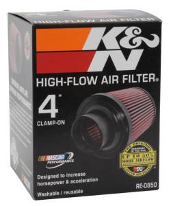 K&N Engineering - K&N Engineering Universal Air Filter (4in. Flange / 6in. Base OD / 4-5/8in. Top OD / 6in. Height) - RE-0850 - Image 14