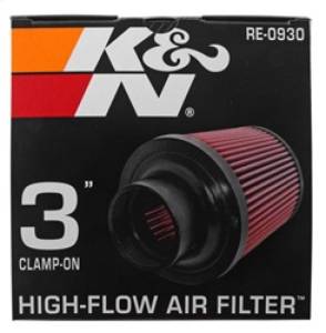 K&N Engineering - K&N Engineering Universal Rubber Filter - Round Tapered 6in Base OD x 3in Flange ID x 6in H - RE-0930 - Image 12