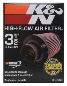 K&N Engineering - K&N Engineering Universal Rubber Filter 3 1/2inch ID FLG / 6inch Base / 4-5/8inch Top / 6inch Height - RE-0950 - Image 14