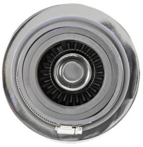 K&N Engineering - K&N Engineering Universal Filter Chrome Round Tapered White - 4in Flange ID x 1.125in Flange Length x 5.5in H - RG-1001WT - Image 10