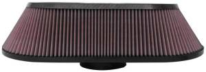 K&N Engineering - K&N Engineering Universal Carbon Fiber Filter 4in Flange / 10in x 7.875in B / 13.75in x 7.438in T / 4.813in H - RP-6103 - Image 2